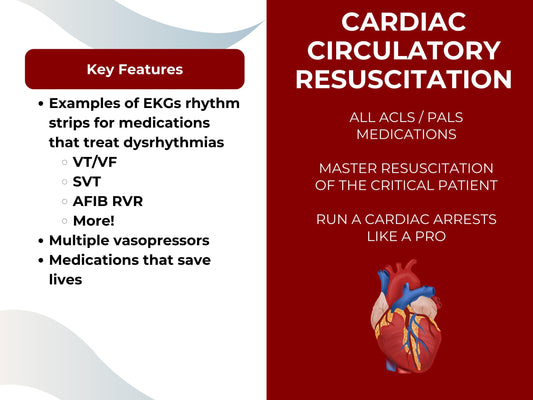 The Ultimate Paramedic Pharmacology Flashcards Set
